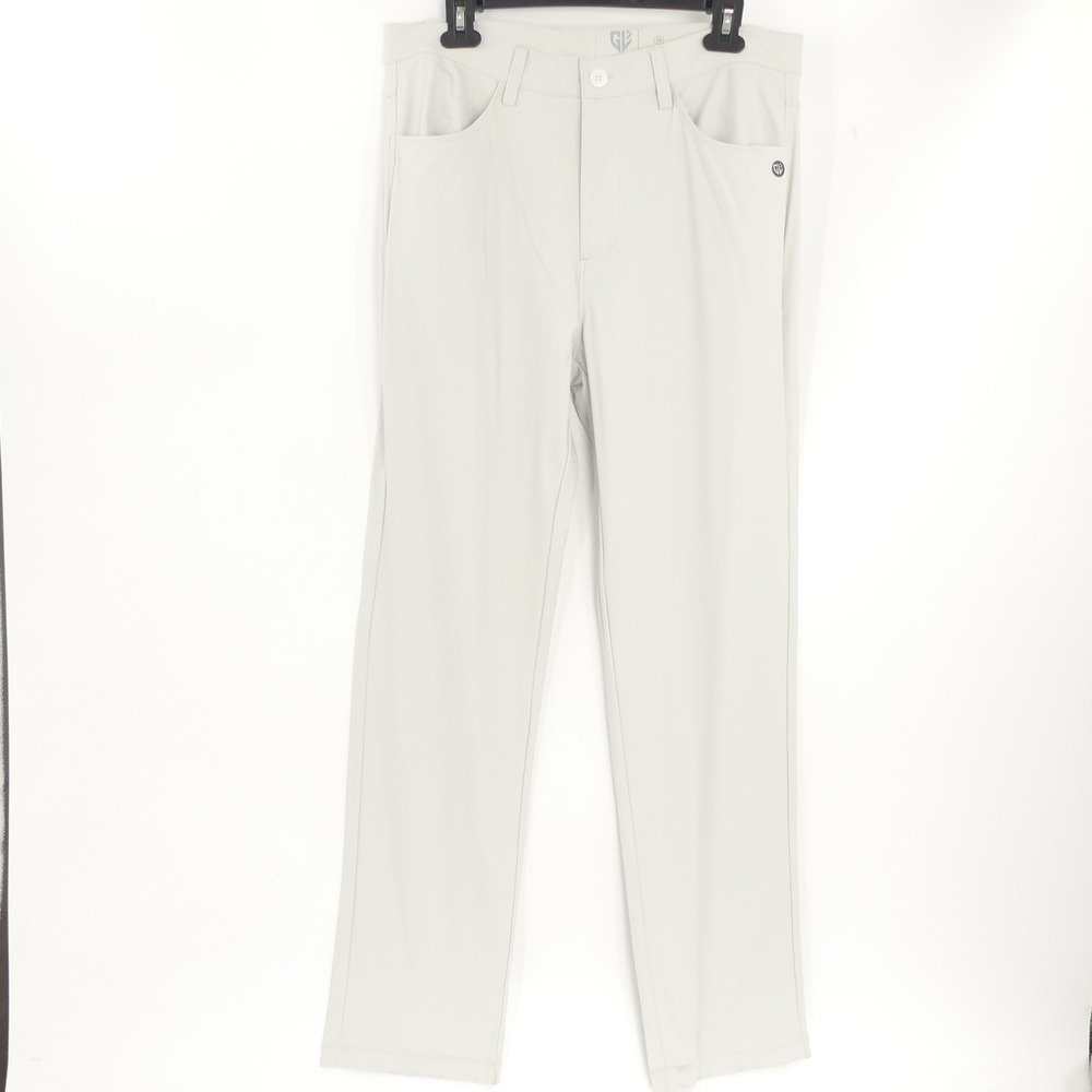 Graham Luxe Golf Pants Performance Athleisure‎ Off-White Men's 34x33